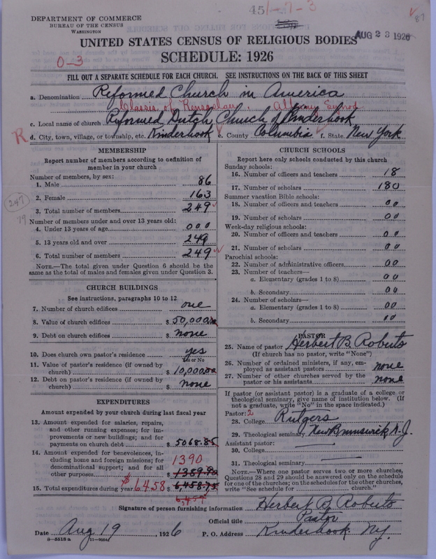 Scan of Reformed Church in America: 45