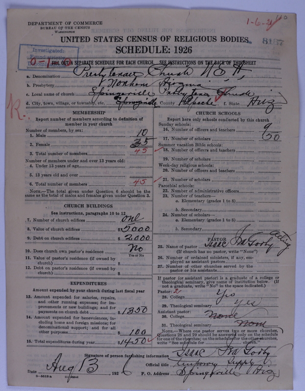 Scan of Presbyterian Church in the United States of America: 8187