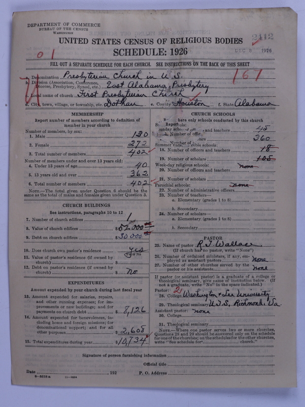 Scan of Presbyterian Church in the United States: 2412