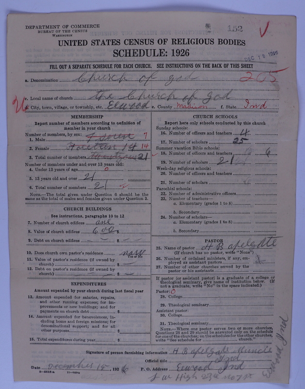 Scan of Church of God (Headquarters, Anderson, Ind.): 152