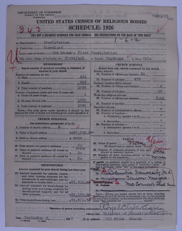 Scan of Presbyterian Church in the United States of America: 2602