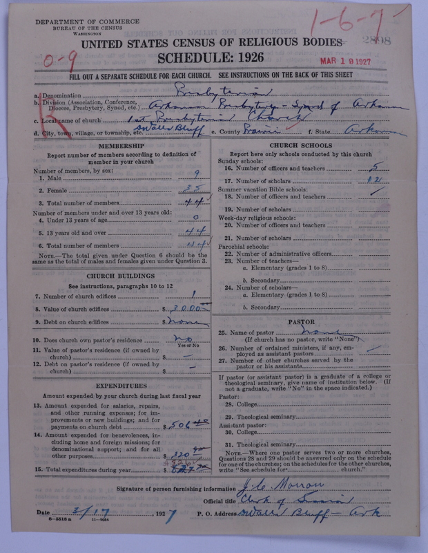 Scan of Presbyterian Church in the United States: 2898