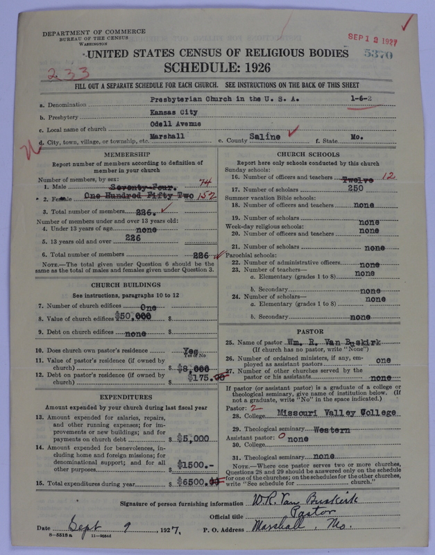Scan of Presbyterian Church in the United States of America: 5370