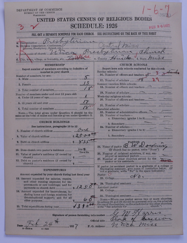 Scan of Presbyterian Church in the United States: 2620