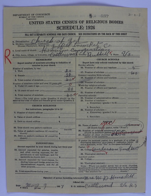 Scan of Church of God (Headquarters, Anderson, Ind.): 487