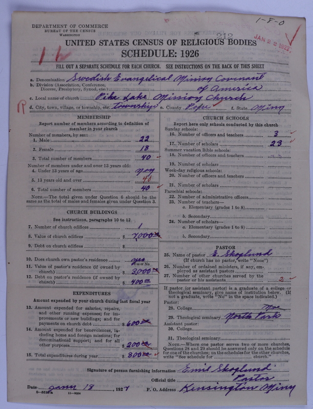 Scan of Swedish Evangelical Mission Covenant of America: 212