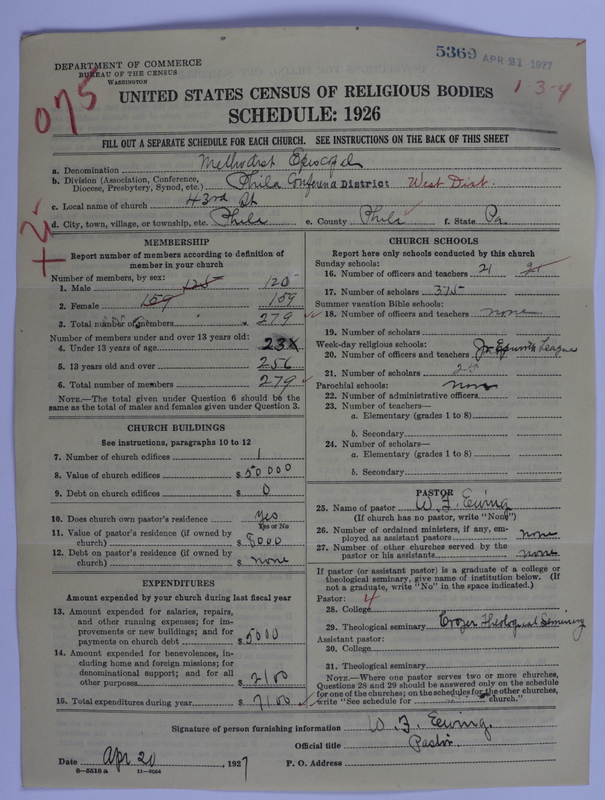 Scan of Methodist Episcopal Church: 5369