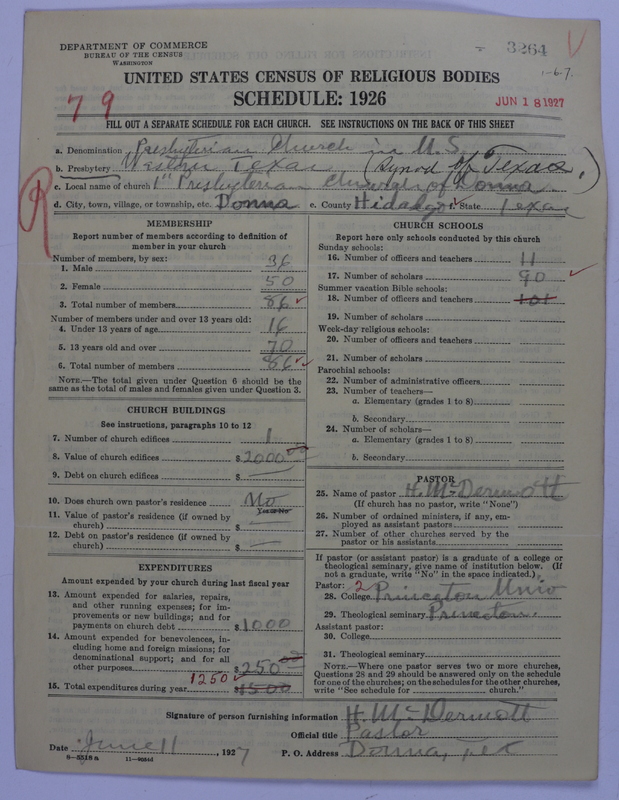 Scan of Presbyterian Church in the United States: 3264