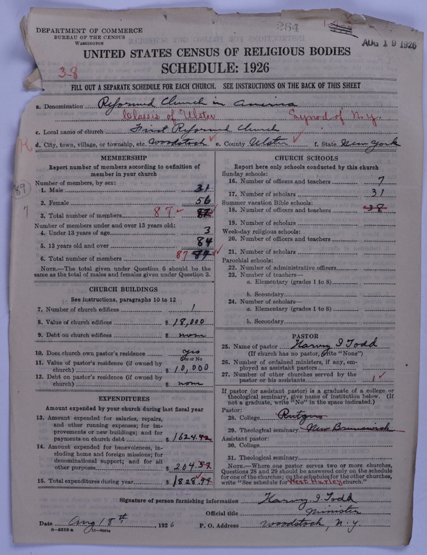 Scan of Reformed Church in America: 264