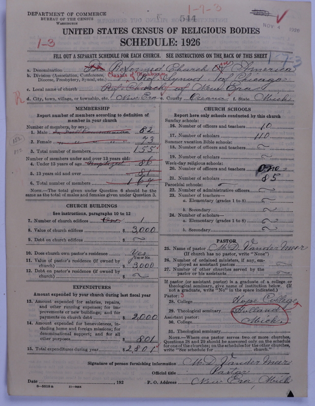 Scan of Reformed Church in America: 544