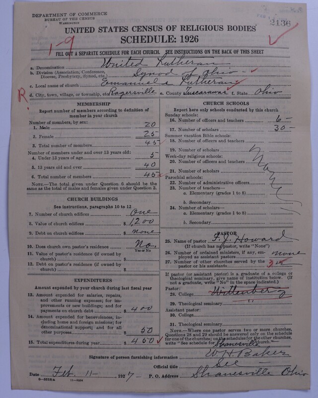Scan of United Lutheran Church in America: 2136