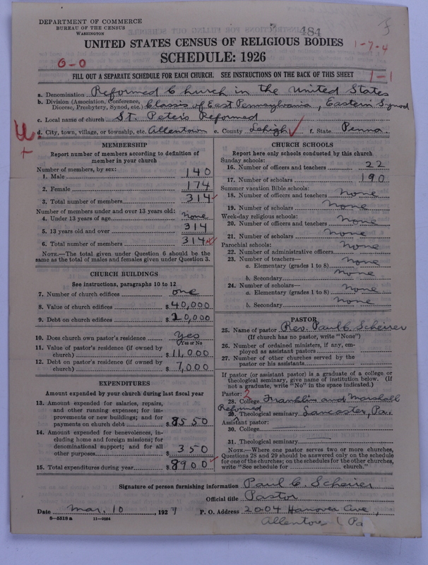 Scan of Reformed Church in the United States: 486