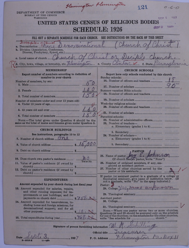 Scan of Disciples of Christ: 121