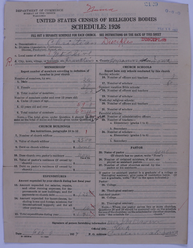Scan of Disciples of Christ: 2129