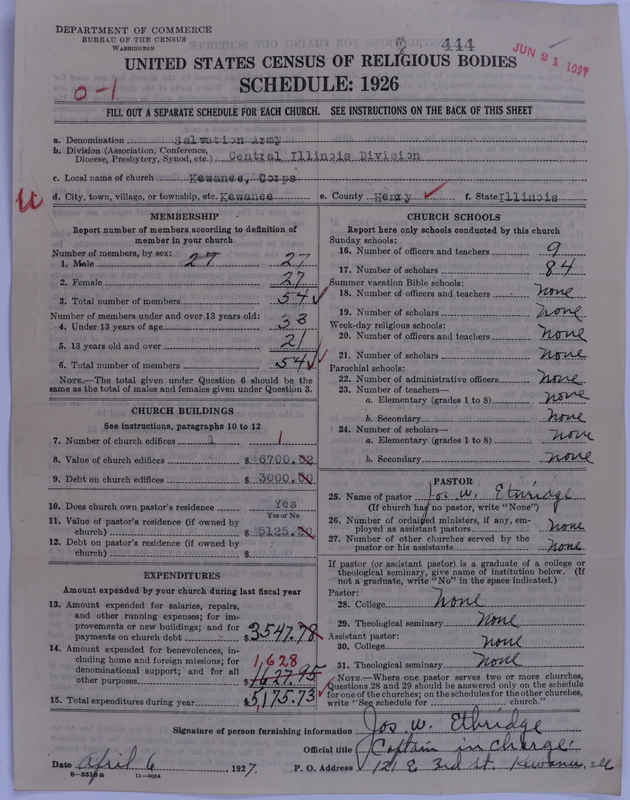 Scan of Salvation Army: 444