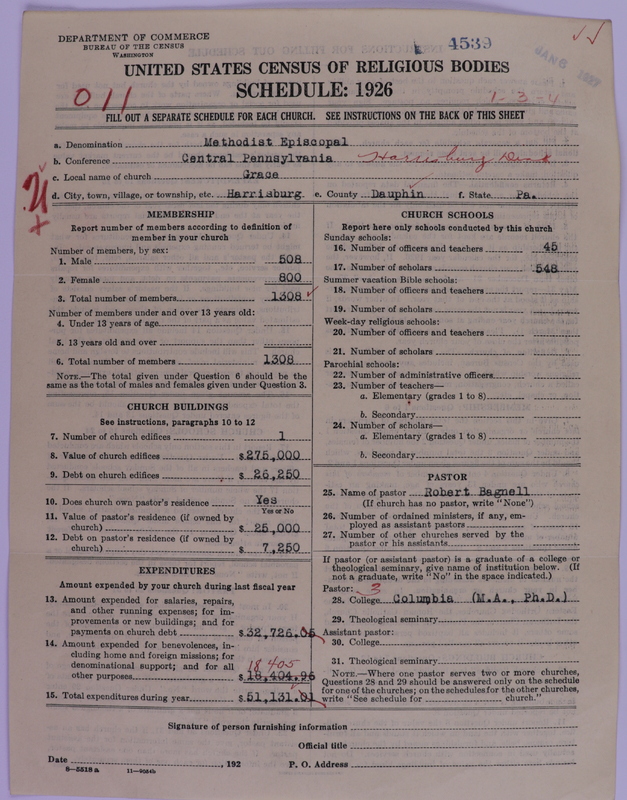 Scan of Methodist Episcopal Church: 4539