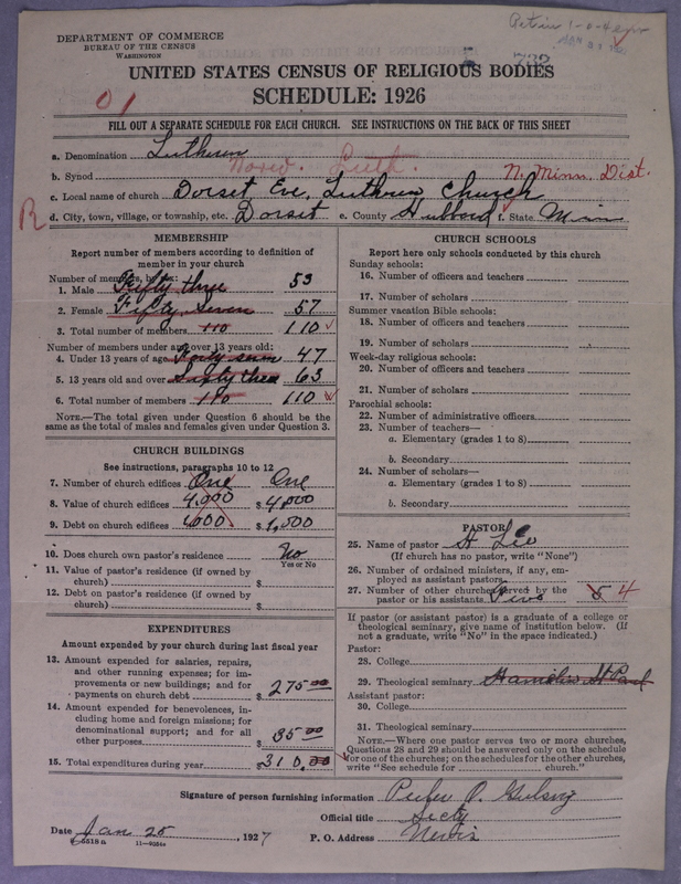 Scan of Norwegian Lutheran Church of America: 732