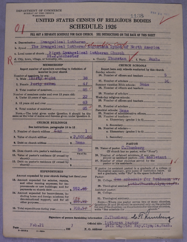 Scan of Evangelical Lutheran Augustana Synod of North America: 1138