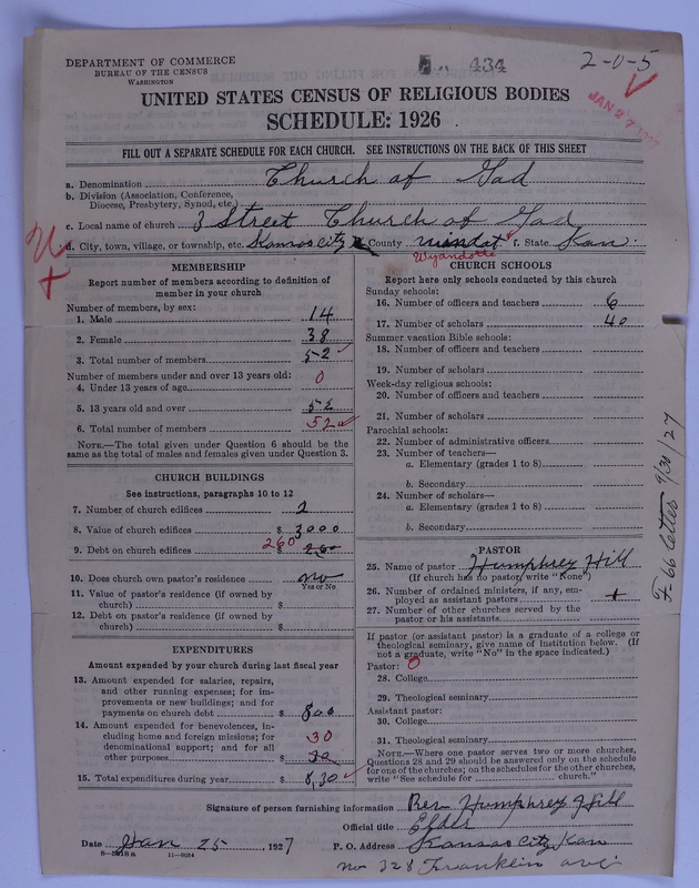 Scan of Church of God (Headquarters, Anderson, Ind.): 434