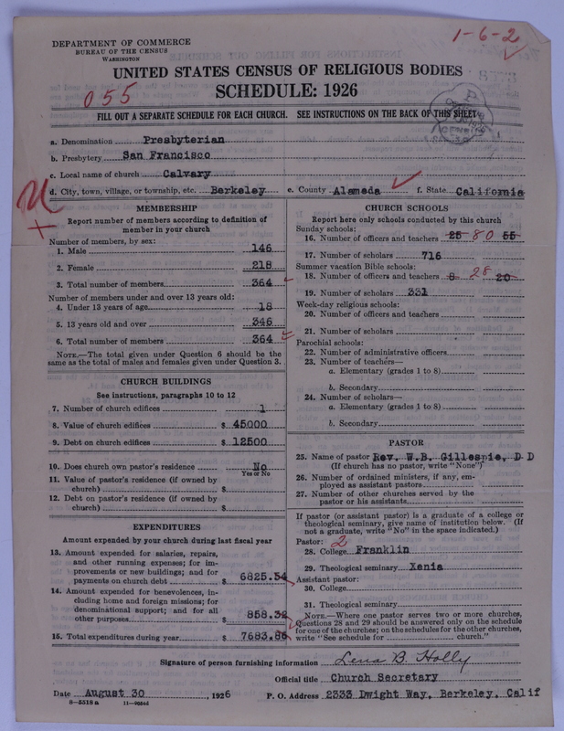 Scan of Presbyterian Church in the United States of America: 8573