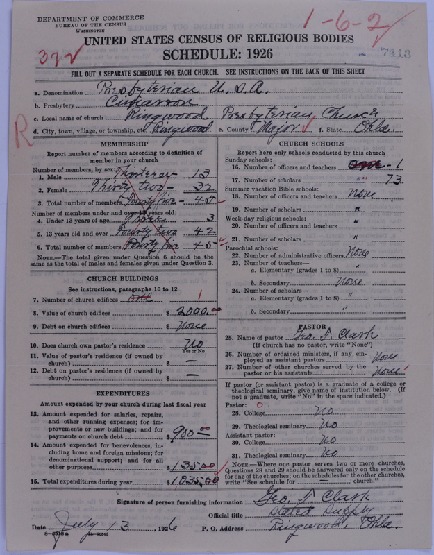 Scan of Presbyterian Church in the United States of America: 7413