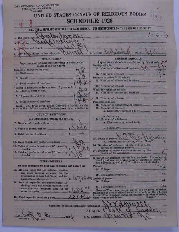 Scan of Presbyterian Church in the United States: 1067