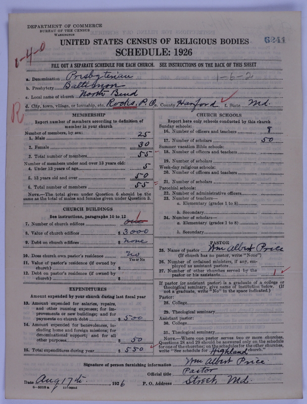 Scan of Presbyterian Church in the United States of America: 6241