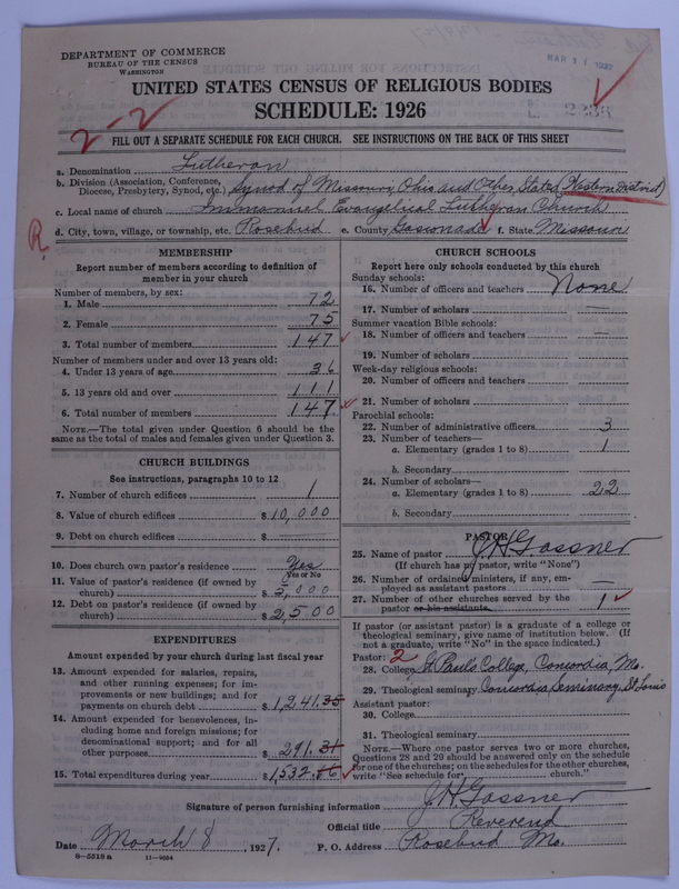 Scan of Evangelical Lutheran Synodical Conference of America: Evangelical Lutheran Synod of Missouri, Ohio, and Other States: 2236