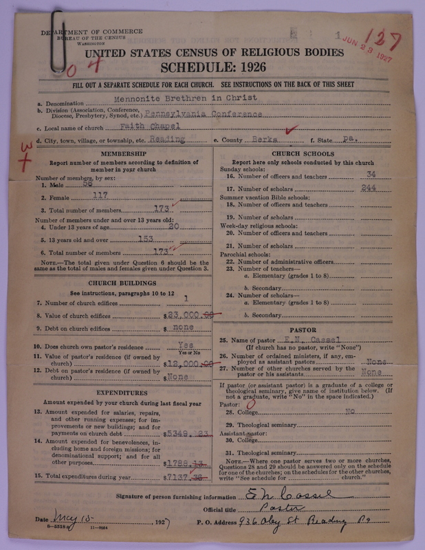 Scan of Mennonite Brethren in Christ: 1