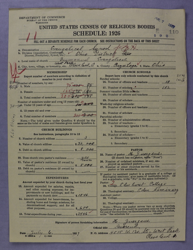 Scan of Evangelical Synod of North America: 110