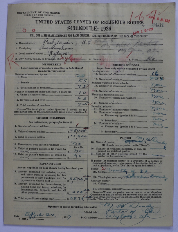 Scan of Presbyterian Church in the United States: 2431
