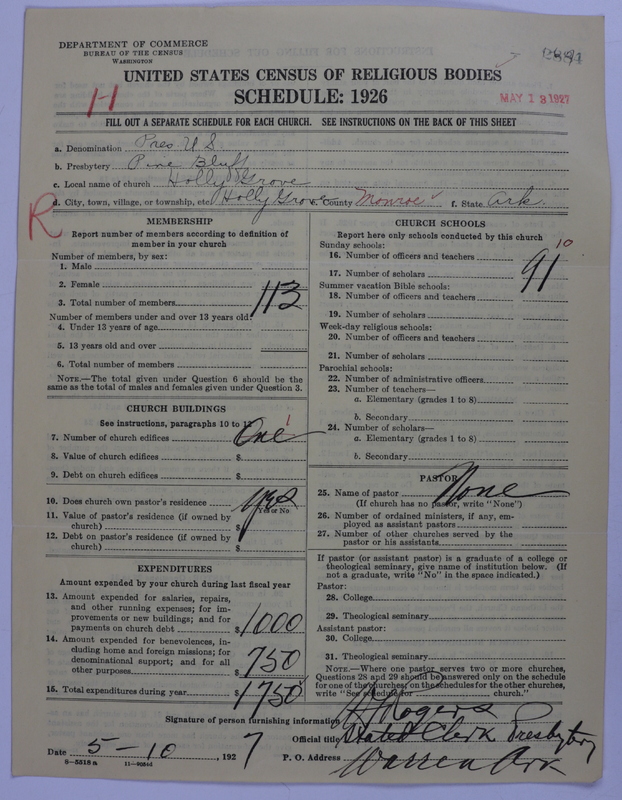Scan of Presbyterian Church in the United States: 2884