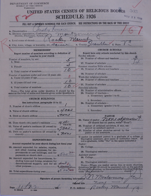 Scan of Presbyterian Church in the United States: 303