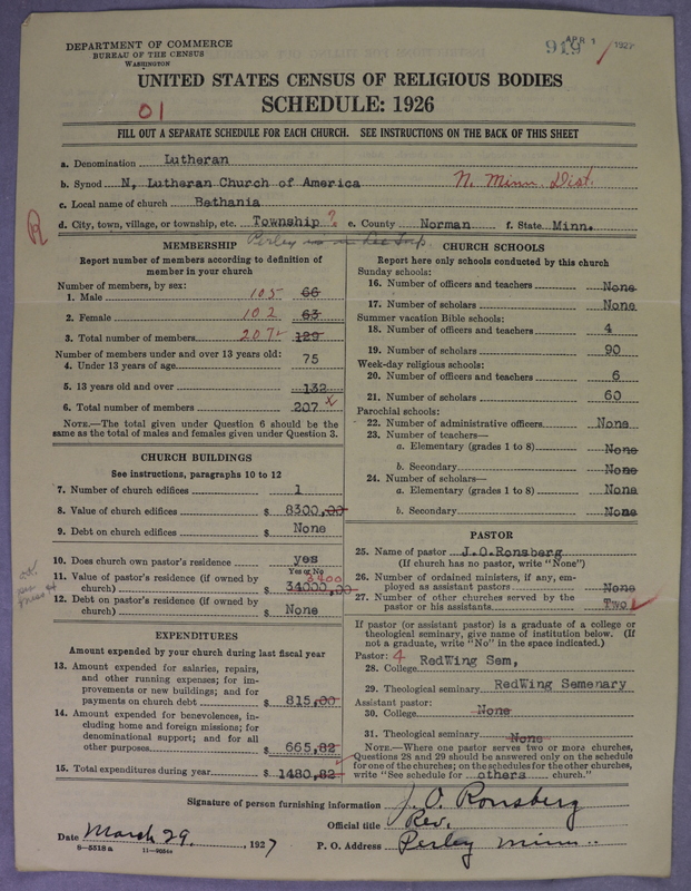 Scan of Norwegian Lutheran Church of America: 919