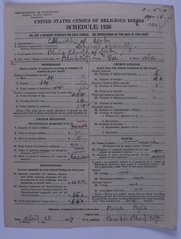 Scan of Church of God General Assembly: 444