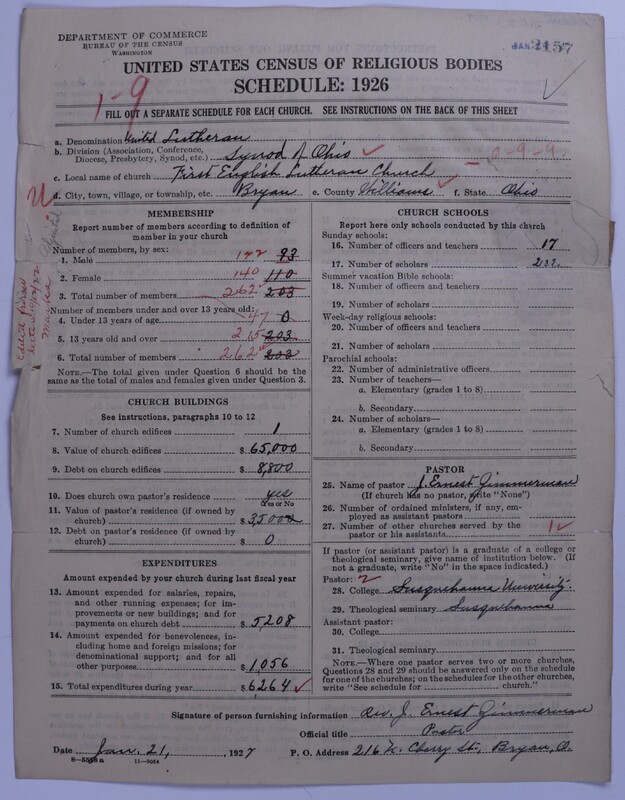 Scan of United Lutheran Church in America: 2157