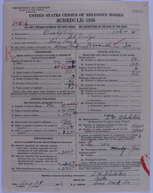 Scan of Presbyterian Church in the United States of America: 4863