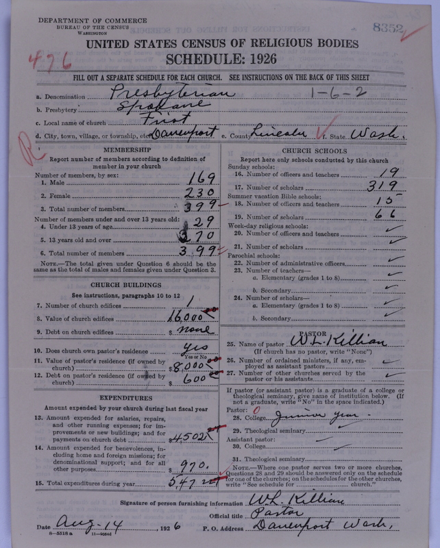Scan of Presbyterian Church in the United States of America: 8352