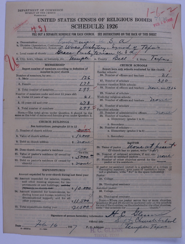 Scan of Presbyterian Church in the United States: 7496