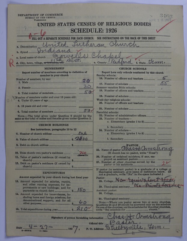 Scan of United Lutheran Church in America: 3463