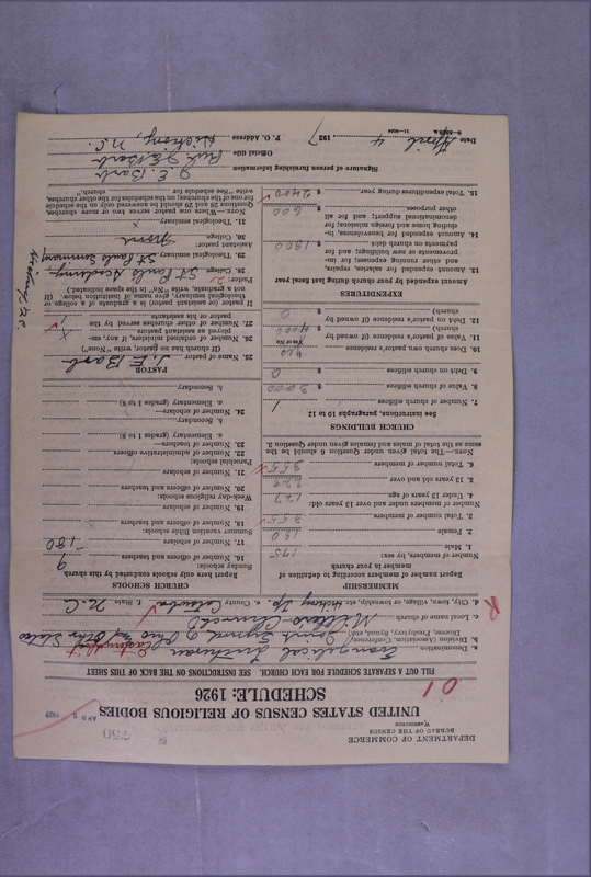 Scan of Synod of the Reformed Presbyterian Church of North America: 750