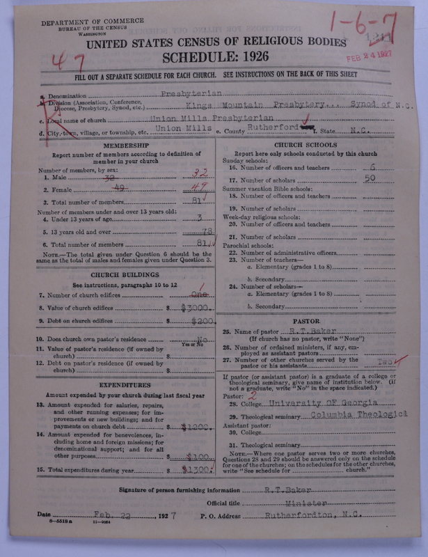 Scan of Presbyterian Church in the United States: 1211