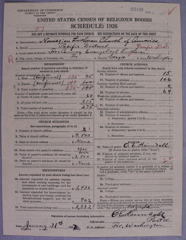 Scan of Norwegian Lutheran Church of America: 2469