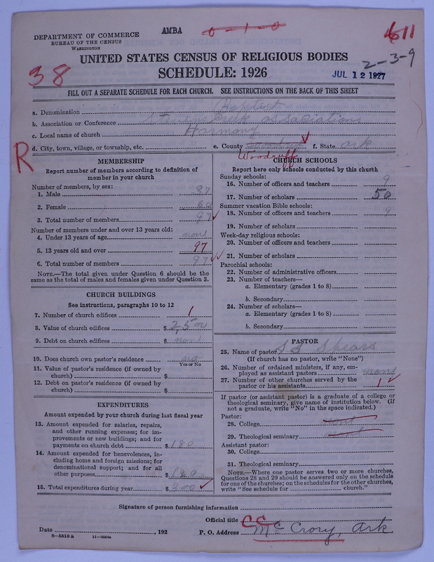 Scan of Landmark Baptist of America: 611