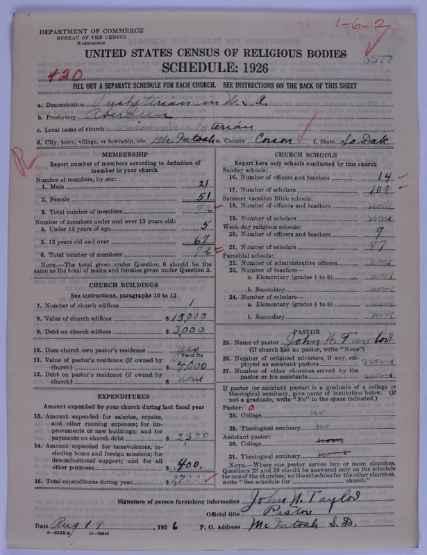 Scan of Presbyterian Church in the United States of America: 5577