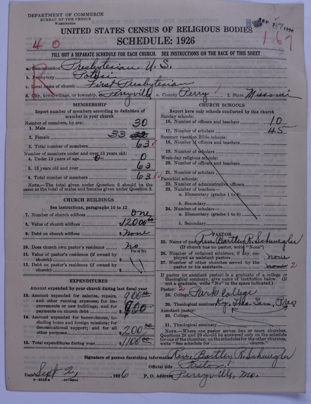Scan of Presbyterian Church in the United States: 87