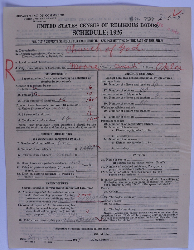 Scan of Church of God (Headquarters, Anderson, Ind.): 797