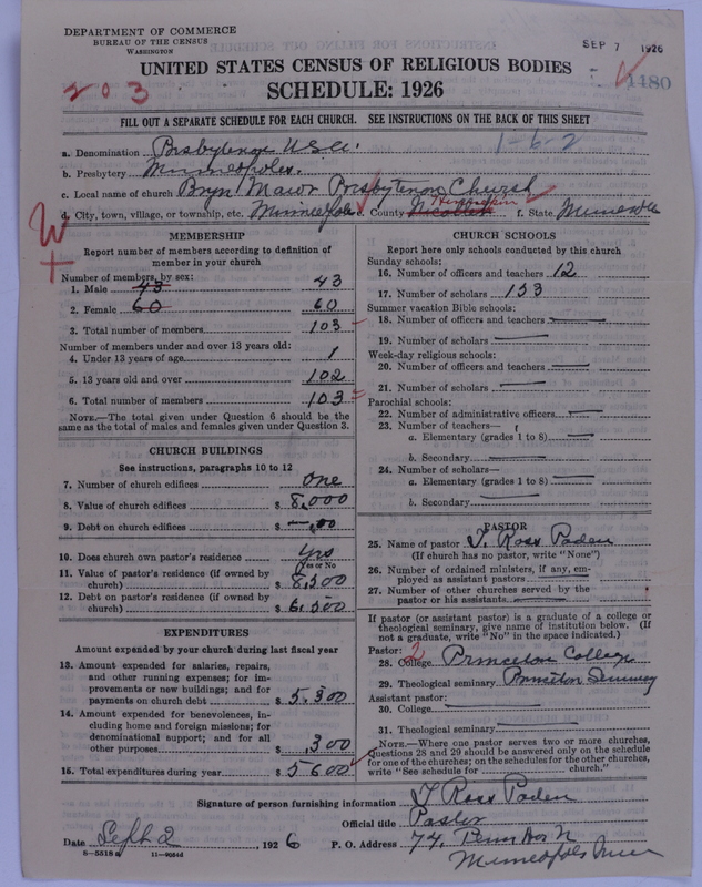 Scan of Presbyterian Church in the United States of America: 4480