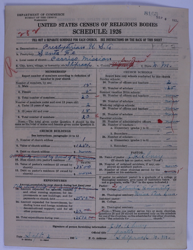 Scan of Presbyterian Church in the United States of America: 8163