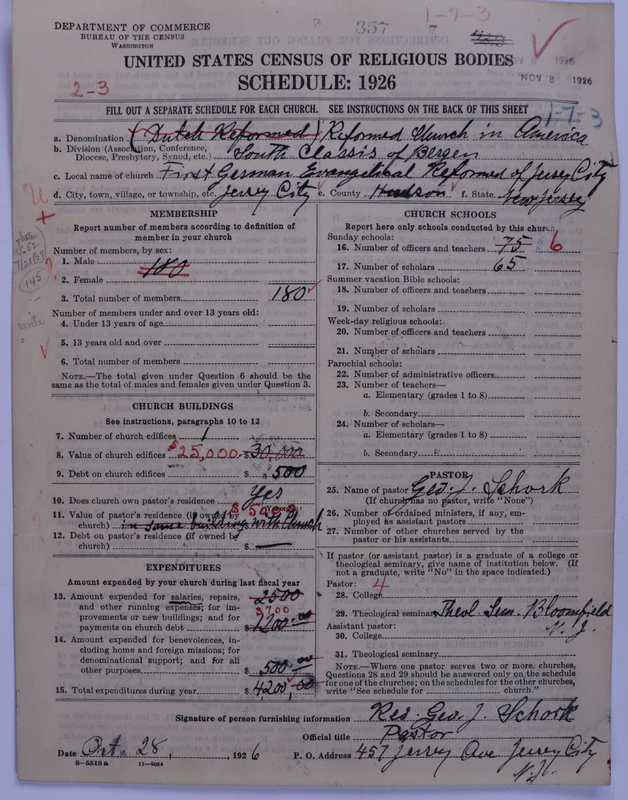 Scan of Reformed Church in America: 357